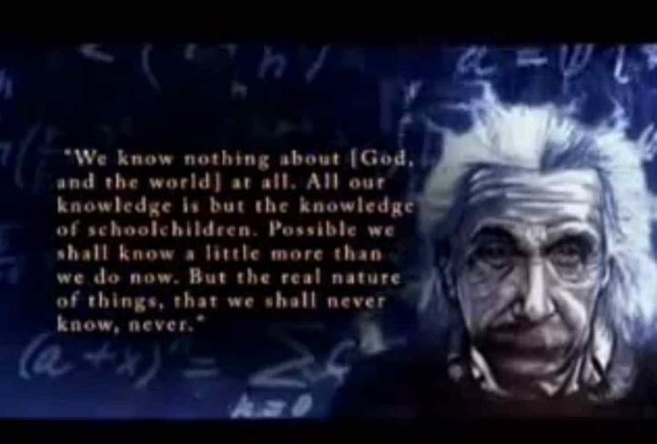 Albert Einstein on God